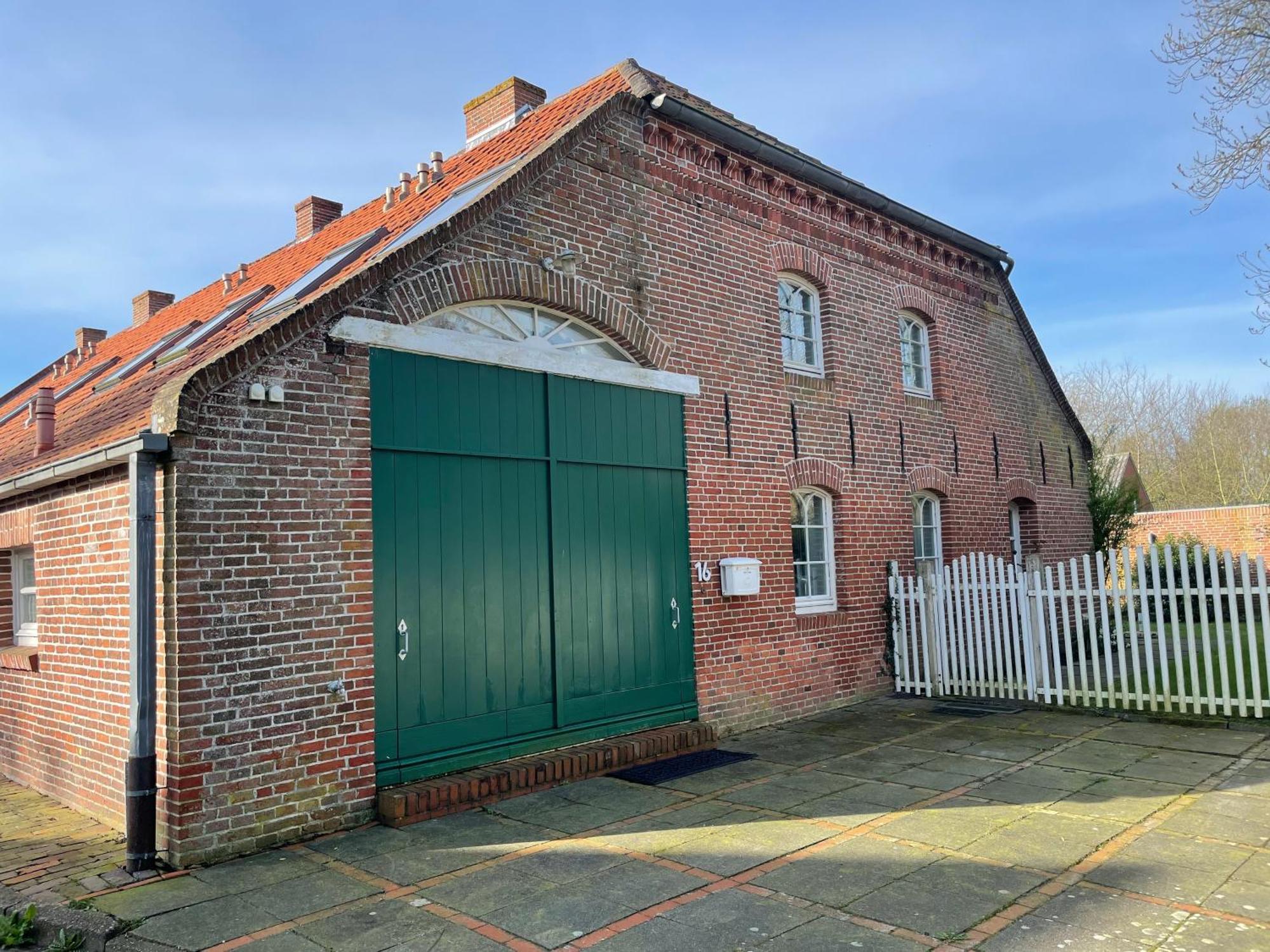 Gulfhaus Alte Meesterei Manslagt Bagian luar foto