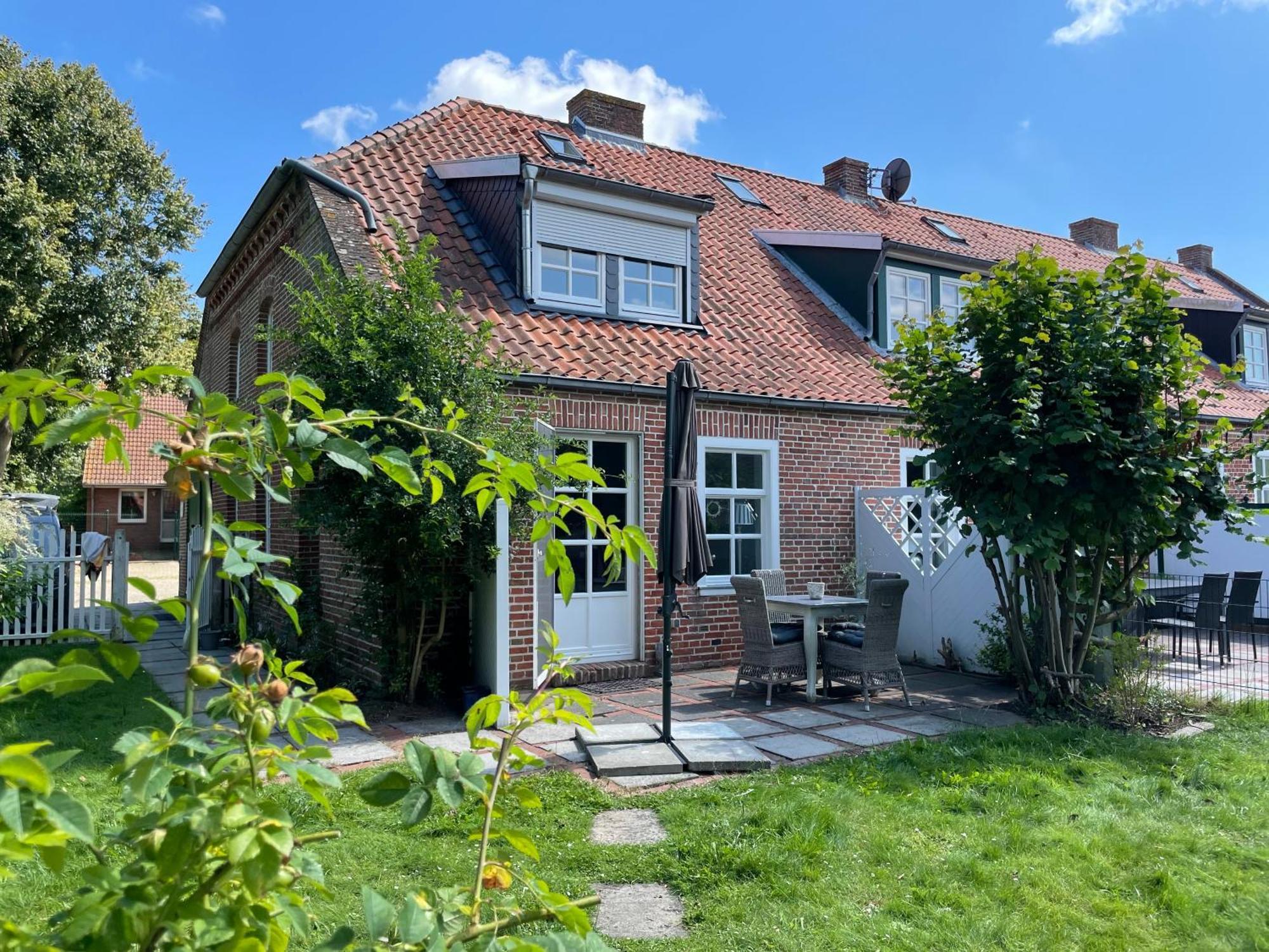 Gulfhaus Alte Meesterei Manslagt Bagian luar foto